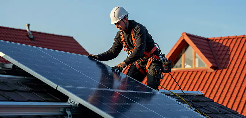 Solar Panels on Steel Roof Installation in Carlsbad